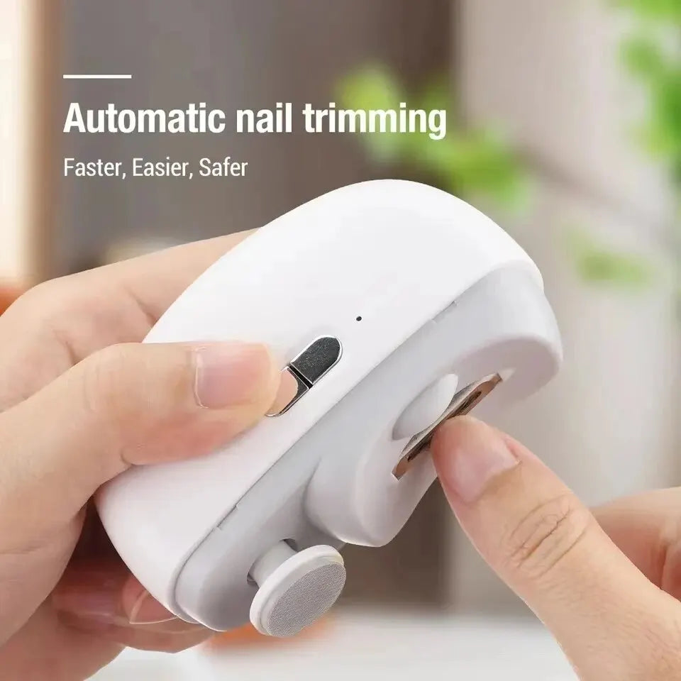 2 in 1  Electric Nail Clipper & Polisher